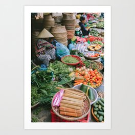 Vietnam food market, Hoi An | Travel Fine Art Photography | Art Print