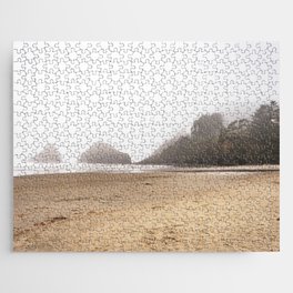 Foggy Beach Jigsaw Puzzle