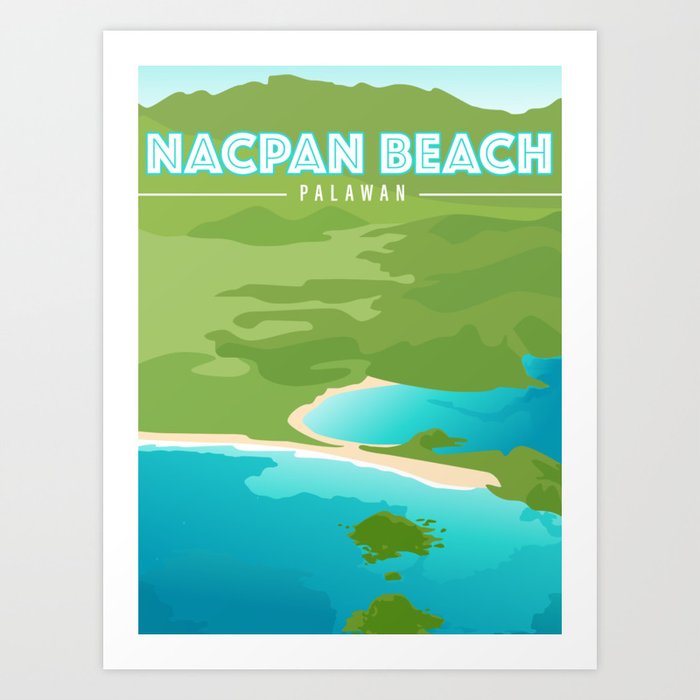 Nacpan Beach Art Print