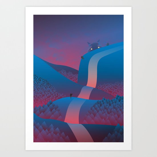 Hello Art Print