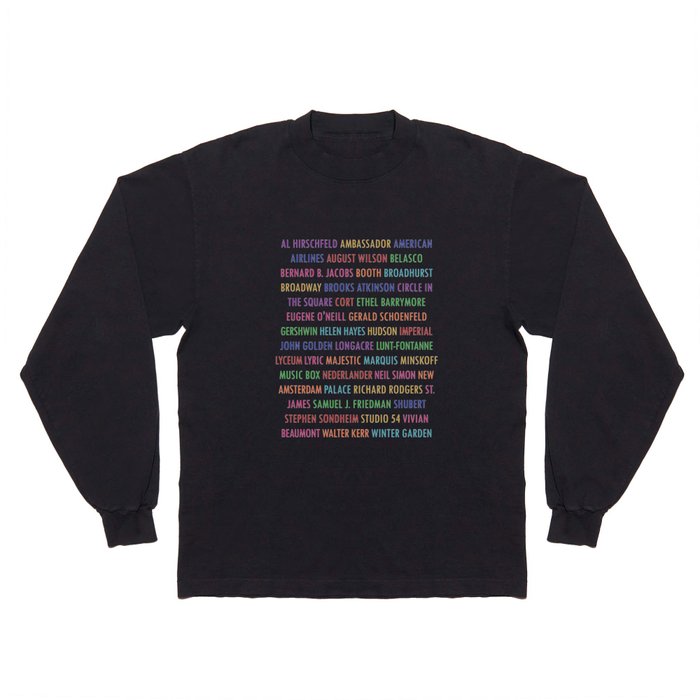 Broadway Theatres Long Sleeve T Shirt