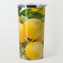 Fresh Summer Lemons Travel Mug