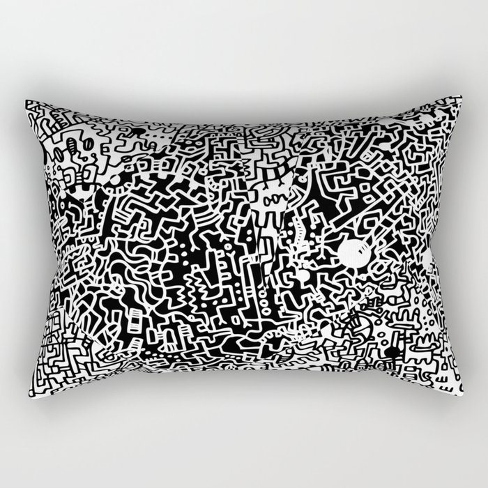 Cell Art Rectangular Pillow