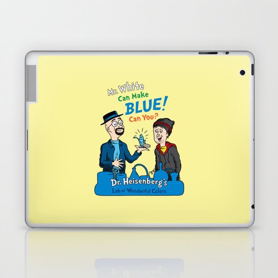 Mr. White Can Make Blue! Laptop & iPad Skin