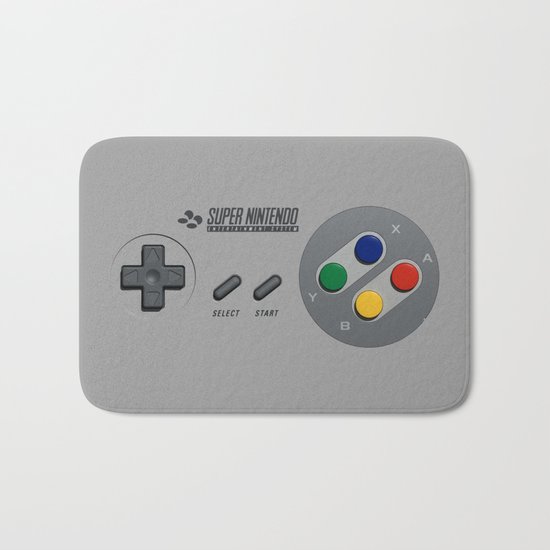 Classic Nintendo Controller Bath Mat