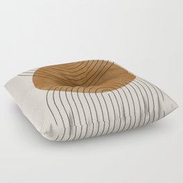 Perfect Touch  Mid Century Modern Floor Pillow