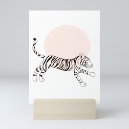 Dancing Tiger Mini Art Print