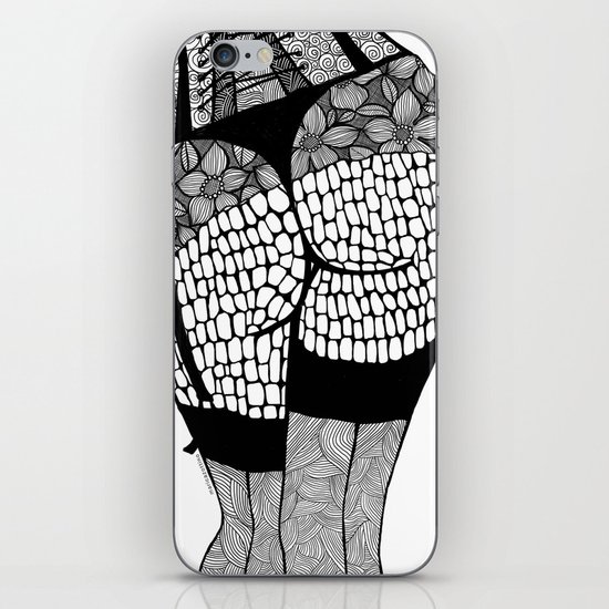 La femme 03 iPhone Skin