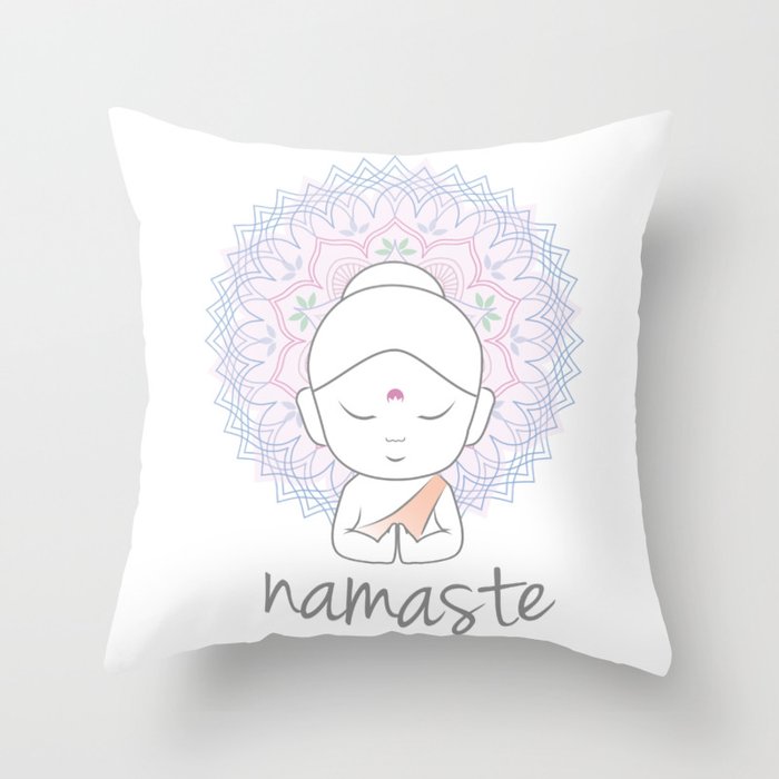 Cute Buddha sending greetings The word #39 Namaste #39 is a respectful