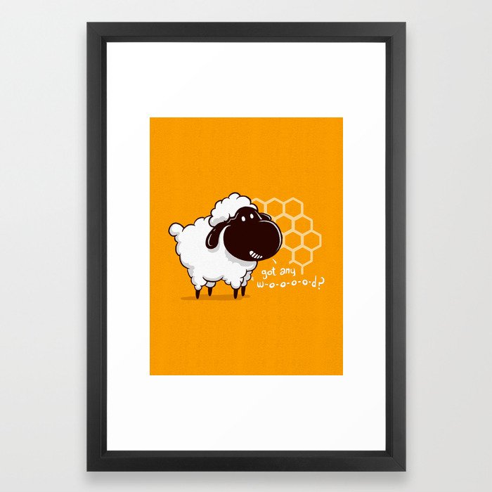 Catan You Give Me Wood Framed Art Print By Bootsboots Society6
