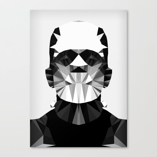Polygon Heroes - The Horror Canvas Print