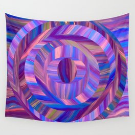 Colorful World Lavender Wall Tapestry