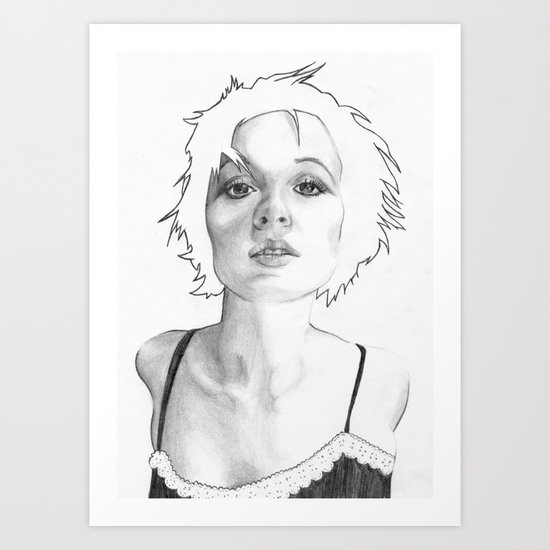 Lean in Art Print