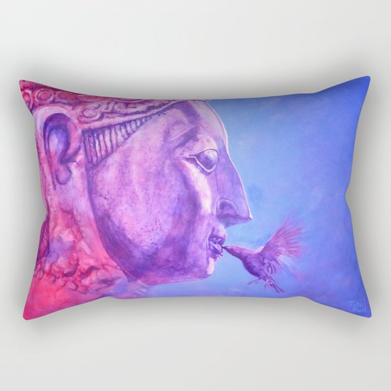 Buddha Kiss (Original) Rectangular Pillow