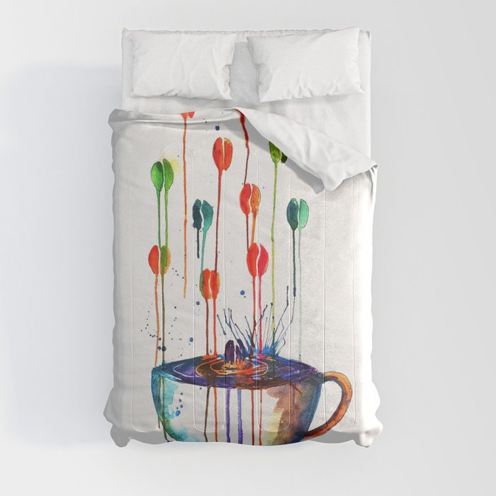 Coffee Splash Comforter