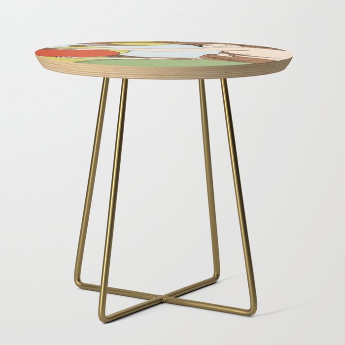 Woman with Orb Side Table