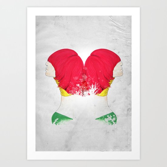 RED'FLECTO Art Print
