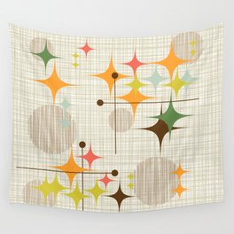 Starbursts and Globes 3 Wall Tapestry