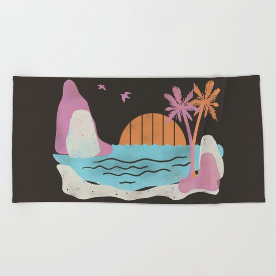 The Trops Beach Towel
