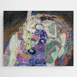  The Maiden by Gustav Klimt, 1913 Jigsaw Puzzle