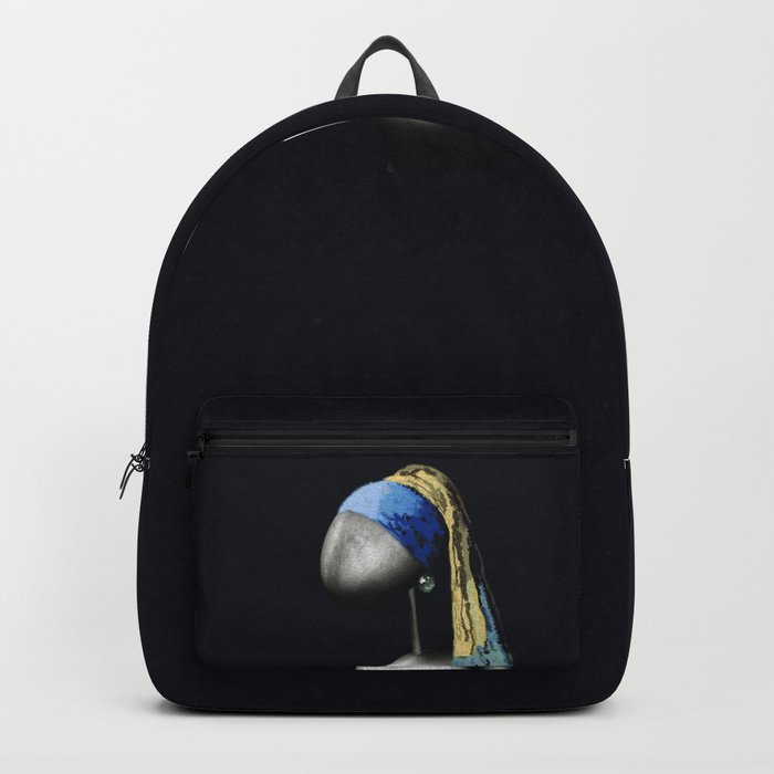 Ant with a pearl earring Backpack
