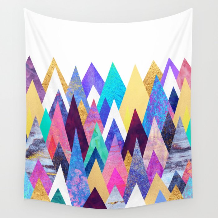 Enchanted Mountains Wall Tapestry