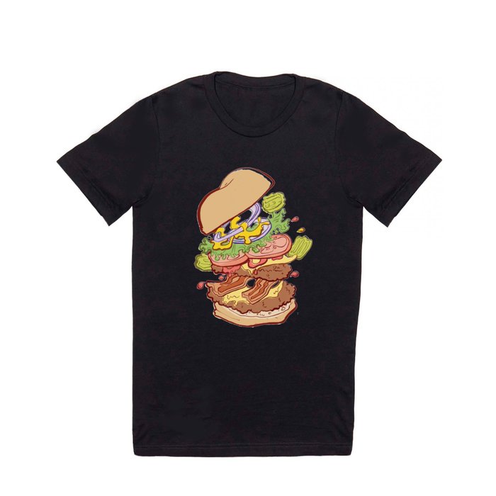 Hamburger Time T Shirt