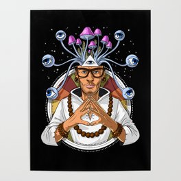 Hippie Psychonaut Poster