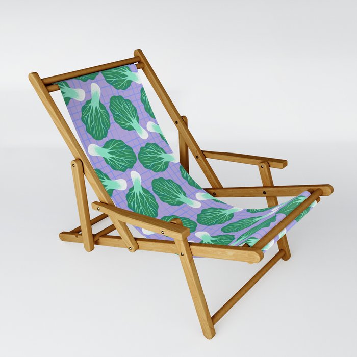 Bokchoy Pattern Sling Chair