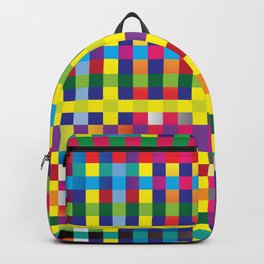 colorful pixels Backpack