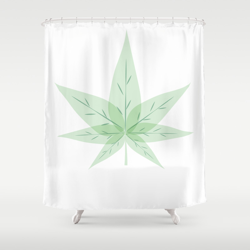 Hemp Shower Curtain By Mtie Society6