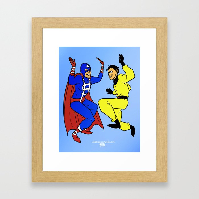 the times are a'changing: 3 Framed Art Print