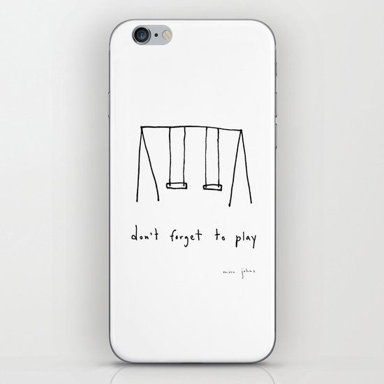 don't forget to play iPhone & iPod Skin
