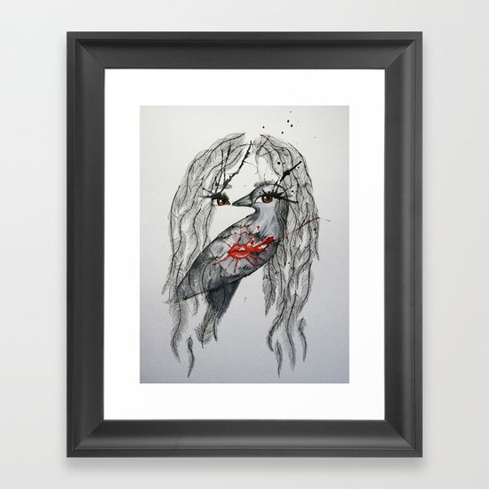 nikki Framed Art Print