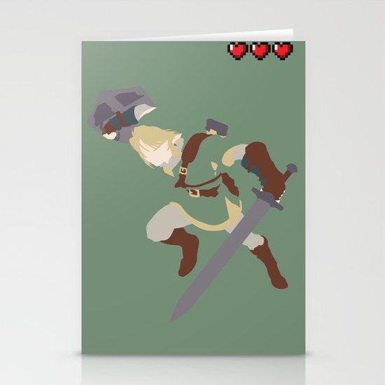 The Legend of Zelda - Link Stationery Cards