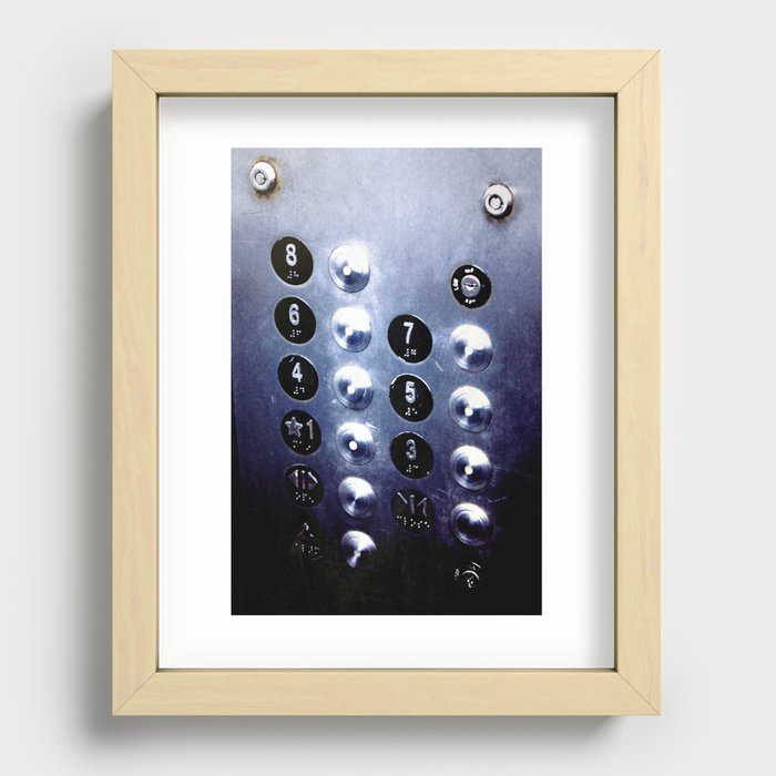 One, Please... Recessed Framed Print