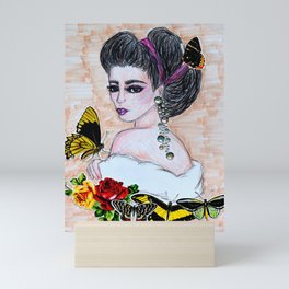 Edwardian Girl Mini Art Print