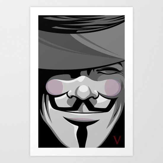 Vendetta Art Print