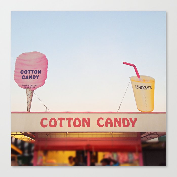 Cotton Candy  Canvas Print