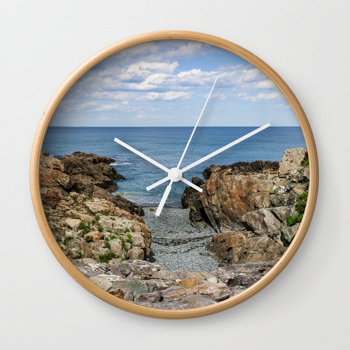 Marginal Way/Maine's Rocky Coast Wall Clock
