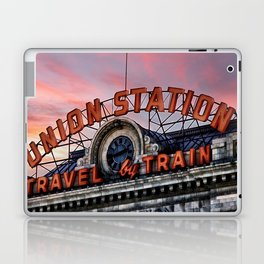 Union Station - Travel by Train Laptop Skin