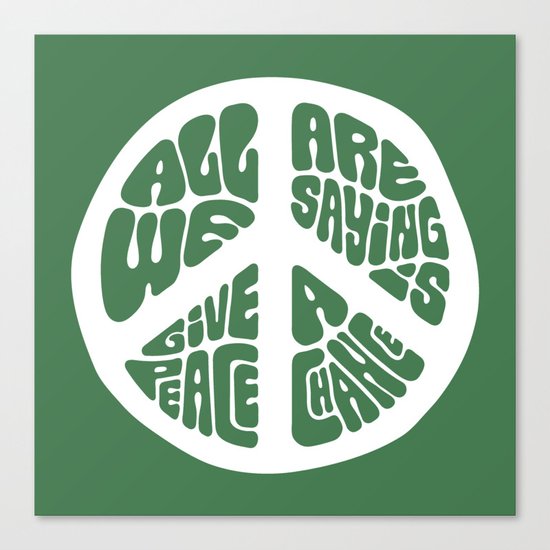 Peace Canvas Print