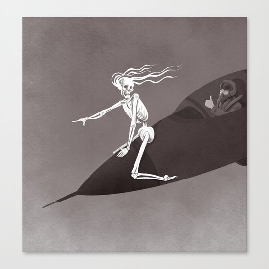 TeamWorking Canvas Print