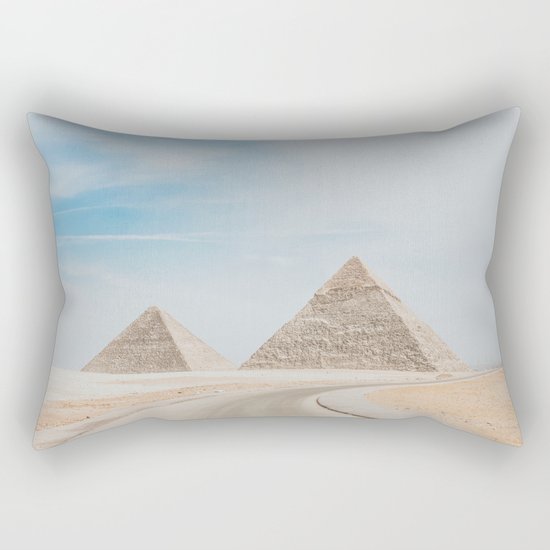 Pyramids of Giza X Rectangular Pillow