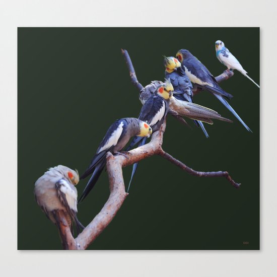 Aw, That Sign Said Cocktails! Canvas Print