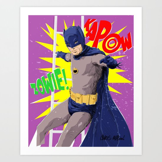 ZOWIE KAPOW! Art Print