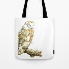Barn Owl Tote Bag