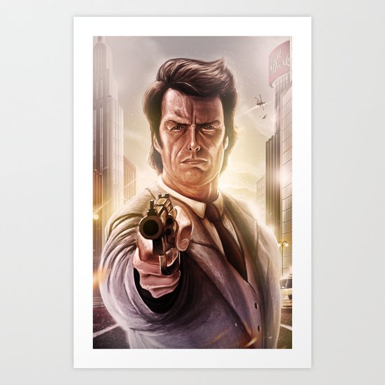Clint Eastwood Art Print