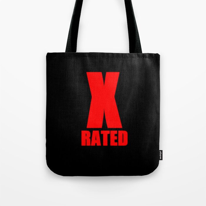 X Rated Tote Bag