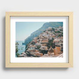 Positano Recessed Framed Print